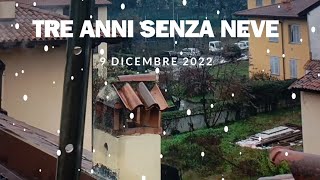 SONO TRE ANNI CHE MANCA LA NEVE IN LOMBARDIA [upl. by Inajar832]