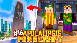 100 dias en APOCALIPSISMINECRAFT WIGETTA HACIA EL EDIFICIO MAS ALTO 16 [upl. by Nnyletak]