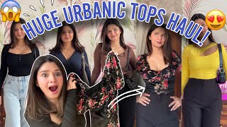 Trendy Summer Tops from URBANIC😍Huge Urbanic Try On Haul Affordable Urbanic Tops  Rupal Yadav [upl. by Hedvah]