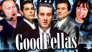 GOODFELLAS 1990 MOVIE REACTION FIRST TIME WATCHING Martin Scorsese  Robert De Niro  Joe Pesci [upl. by Alegna]