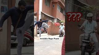 Tricking Strangers with Invisible Rope Prank🤣 [upl. by Lorilyn]