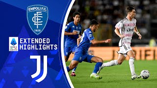 Empoli vs Juventus  Extended Highlights  Serie A  CBS Sports Golazo [upl. by Aima]