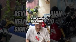 Review setelah pemakaian Helm JPX Retro Signature jpxhelmet [upl. by Killion]