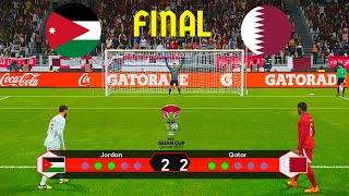 Qatar vs Jordan FINAL  Penalty Shootout 2024  AFC Asian Cup Qatar 2023  Live Match Today [upl. by Ainnet]