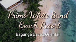 Primo White Sand Beach Resort  Aerial View  Baganga Davao Oriental  Merz BartEng [upl. by Azitram]