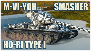 MVIYoh Smasher amp HoRi Type I • RASEINIAI HEROES WoT Blitz [upl. by Novyat]