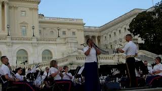 United States Marine Band  US Capitol quotHabaneraquot amp quotO Mio Babbino Caroquot Vocal SSgt Hannah Davis [upl. by Blithe542]