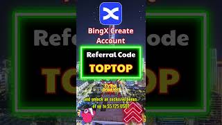 BingX Account Create And BingX Referral Code TOPTOP  Sign Up Bonus for New Users  Bybit Tutorial [upl. by Niletac]