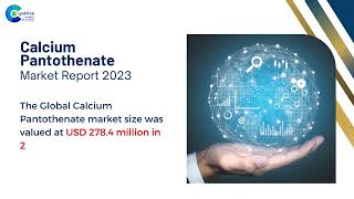 Calcium Pantothenate Market Report 2023  Forecast Market Size amp Growth [upl. by Aylat]