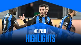 KAS EUPEN  CLUB BRUGGE  HIGHLIGHTS  20212022 [upl. by Hastie]