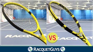 Dunlop SX300 vs Babolat Pure Aero Tennis Racquet Review [upl. by Ervine]