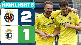 Resumen de Villarreal B vs Burgos CF 21 [upl. by Aidnama]