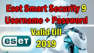 eset smart security 9 username and password [upl. by Gilly]