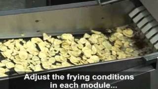 Worlds most versatile fryer system for potato plantain and other snack chips  Heat and Control [upl. by Ulund]