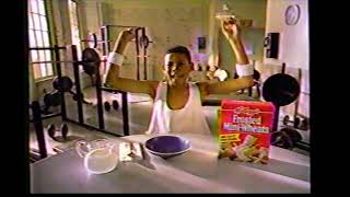 Frosted Mini Wheats Cereal Commercial  1993 [upl. by Gaughan]