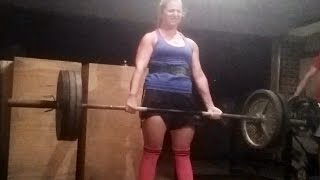 Little Shelly 315lbs 143kg Big Deadlift [upl. by Coppinger488]