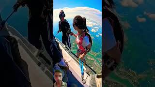 skydive subscribe trending 1000000 viral [upl. by Latsyrc]