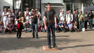 Jake amp Dan Appalachian dancing at Bromyard Folk Festival 2015 [upl. by Lanahtan]