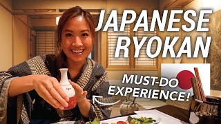 Japanese Ryokan and Onsen Experience in Hakone 🇯🇵 [upl. by Derrik]