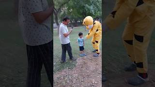 public action video teddy bear ki uncle bacchon ki ytshorts viral yt 🥰 [upl. by Aikemehs34]