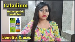 Caladium 30Caladium 200 Caladium homeopathic medicine benefits amp usesCaladium medicine uses [upl. by Necyla]