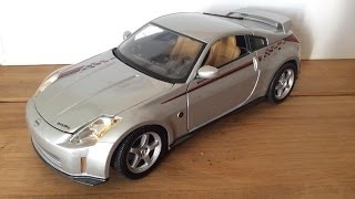 Review 118 Nissan 350z NISMO Stune by Maisto  The Model Garage [upl. by Newhall808]