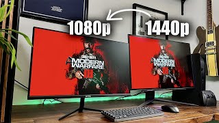 Swapping From 1440p to 1080p  The Pros Were Right [upl. by Bertolde]