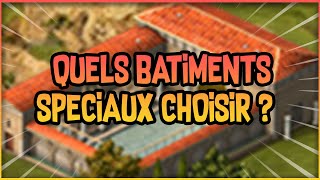 Grepolis  Quels bâtiments spéciaux choisir [upl. by Brittani]