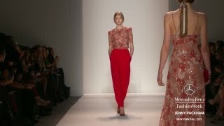 JENNY PACKHAM MERCEDESBENZ FASHION WEEK FALL 2013 COLLECTIONS [upl. by Eadrahc]