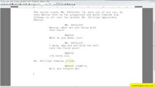 Screenwriting for Beginners  Dialogue Writing [upl. by Llenrep]