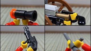 Lego first person stop motion weapons tests part 4 [upl. by Drofiar]