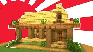 Cara Membuat Japanese House  Minecraft Indonesia [upl. by Derfniw]