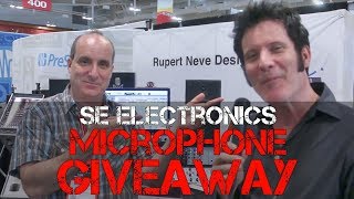 sE Electronics x1 amp v3 Microphone Giveaway  Produce Like A Pro Warren Huart [upl. by Latimore570]