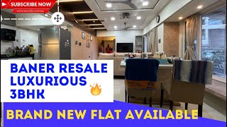 Baner 3bhk Resale Ready to moveReady possessionprimelocation luxurious flat Available in Baner [upl. by Argus]