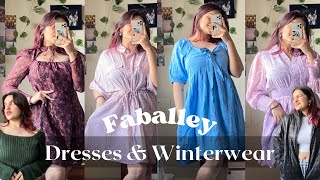 Affordable Casual Wear TRY ON Haul  Latest Trends 2023  Faballey Dress amp WinterWear Collection [upl. by Airlia]