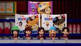 Tango Waffle New Packaging with Chibi Oshi Tango [upl. by Giuseppe]