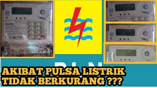 PENYEBAB PULSA LISTRIK TIDAK BERKURANG [upl. by Nnahsal]