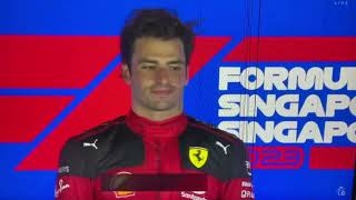 F1 2023 Singapore Winner Carlos Sainz Ferrari Smooth Operator [upl. by Mccreery488]