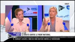 Marine Le Pen rhabille NKM et lUMP pour lhiver [upl. by Frieder710]