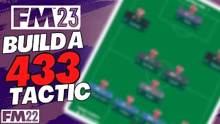 FM23  HOW TO CREATE A TACTIC  THE 433  FOOTBALL MANAGER 2023 [upl. by Kubiak744]