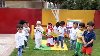 Gandhi Jayanti Celebration Rhythm Play School [upl. by Notkcorb]