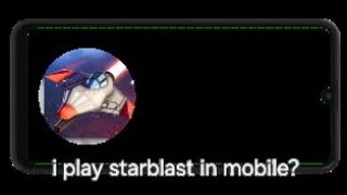 This is my first video on YouTube I play starblastio on mobile [upl. by Nevear]