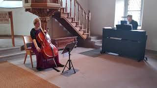 Larghetto Händel  Cello  Klavier [upl. by Irmgard]