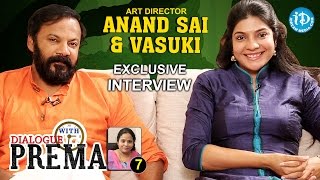 Art Director Anand Sai And Vasuki Full Interview  Dialogue With Prema  CelebrationOfLife 7 [upl. by Neyuq]