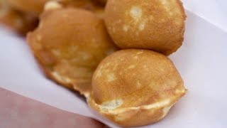 Hong Kong Egg Waffles Using Popcake maker [upl. by Latsyrc]