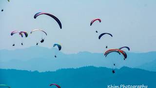 Paragliding I Sarangkot Pokhara I Visit Nepal [upl. by Marmawke574]