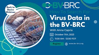 BVBRC Viral Back to Basics How to Search for Data [upl. by Laerdna]