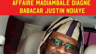 Affaire Madiambale Babacar Justin Ndiaye  le Général de Bamba invite à la retenue et au pardon [upl. by Aissej]