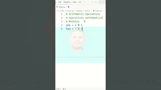 Python Tutorial For Beginners  Python learn  Arithmetic Operations Mathematical Modulus Tag [upl. by Chicky]