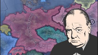 What if Churchill went to the Munich Conference in Hearts of Iron 4 [upl. by Adnamal889]